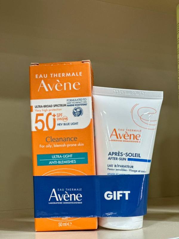 Avène Cleanance sunscreen SPF50+ for oily blemish-prone skin