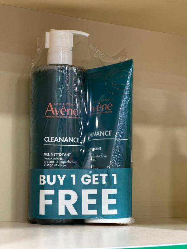 Avène Cleanance cleansing gel for mixed oily skin