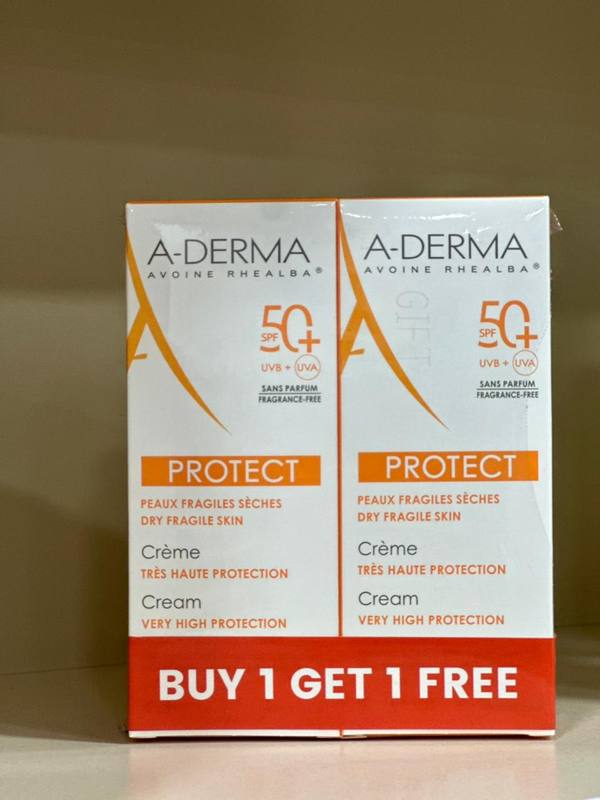 A-Derma Protect Cream SPF50+ for dry fragile skin