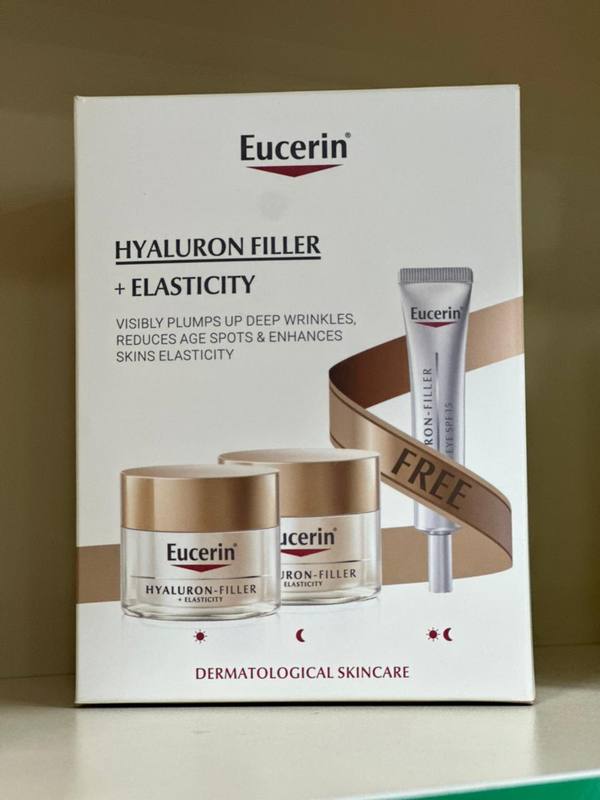 Eucerin Hyaluron-Filler + Elasticity skincare set