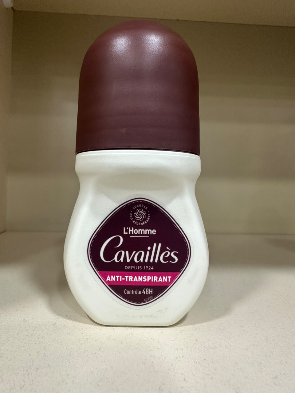 Cavaillès L'Homme Anti-Transpirant 48H roll-on deodorant for men