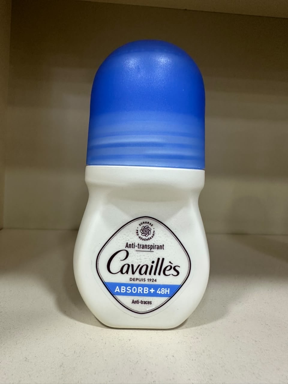Cavaillès Absorb+ 48H roll-on antiperspirant