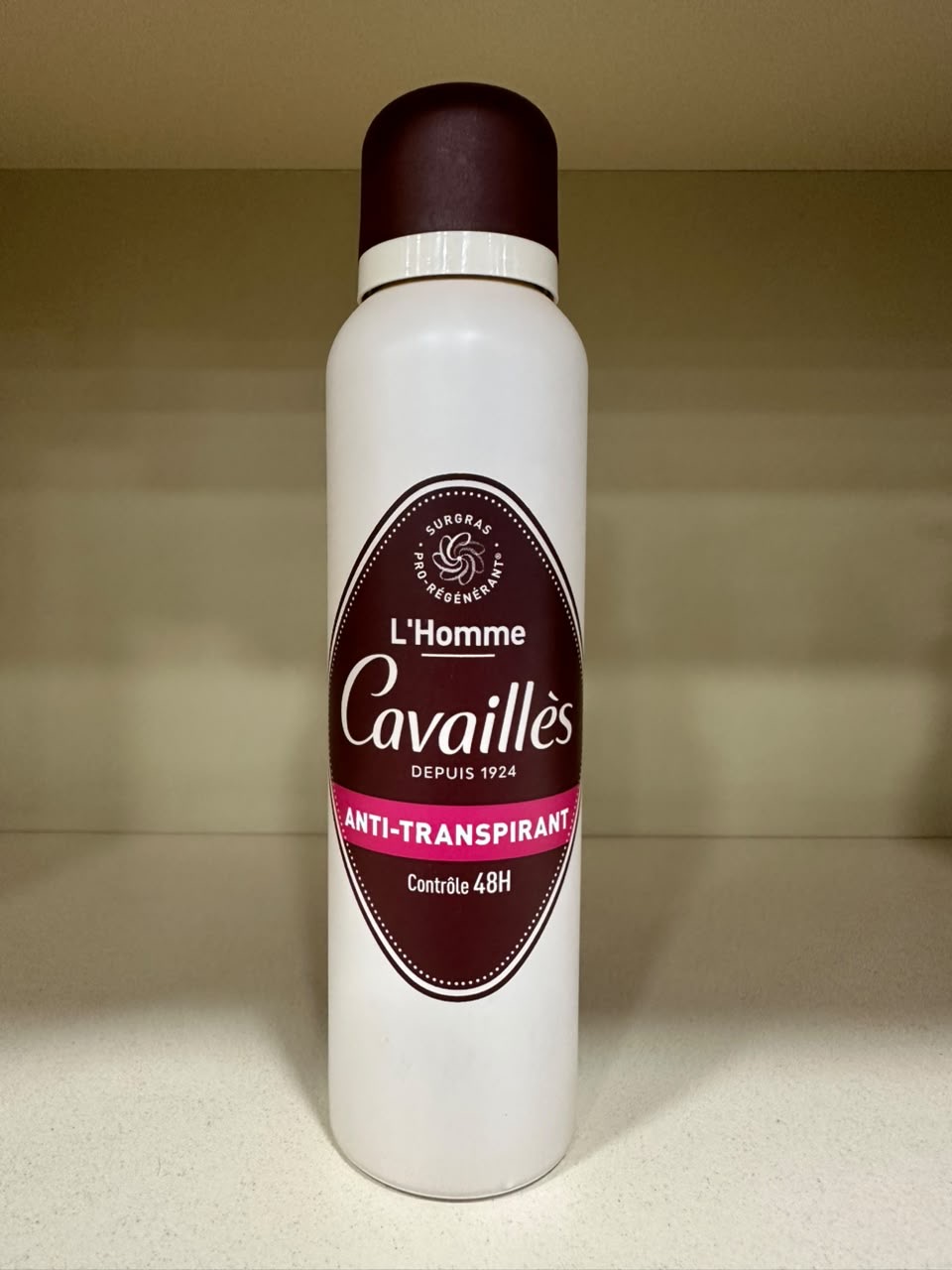 Cavaillès L'Homme Anti-Transpirant 48H spray deodorant for men