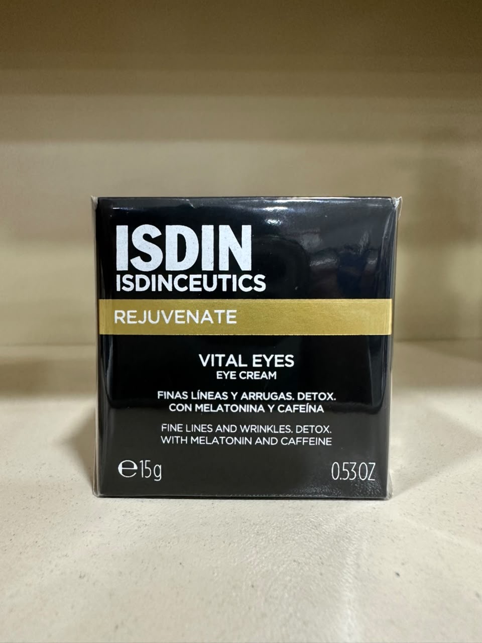 ISDIN Isdinceutics Vital Eyes anti-aging eye cream with melatonin and caffeine