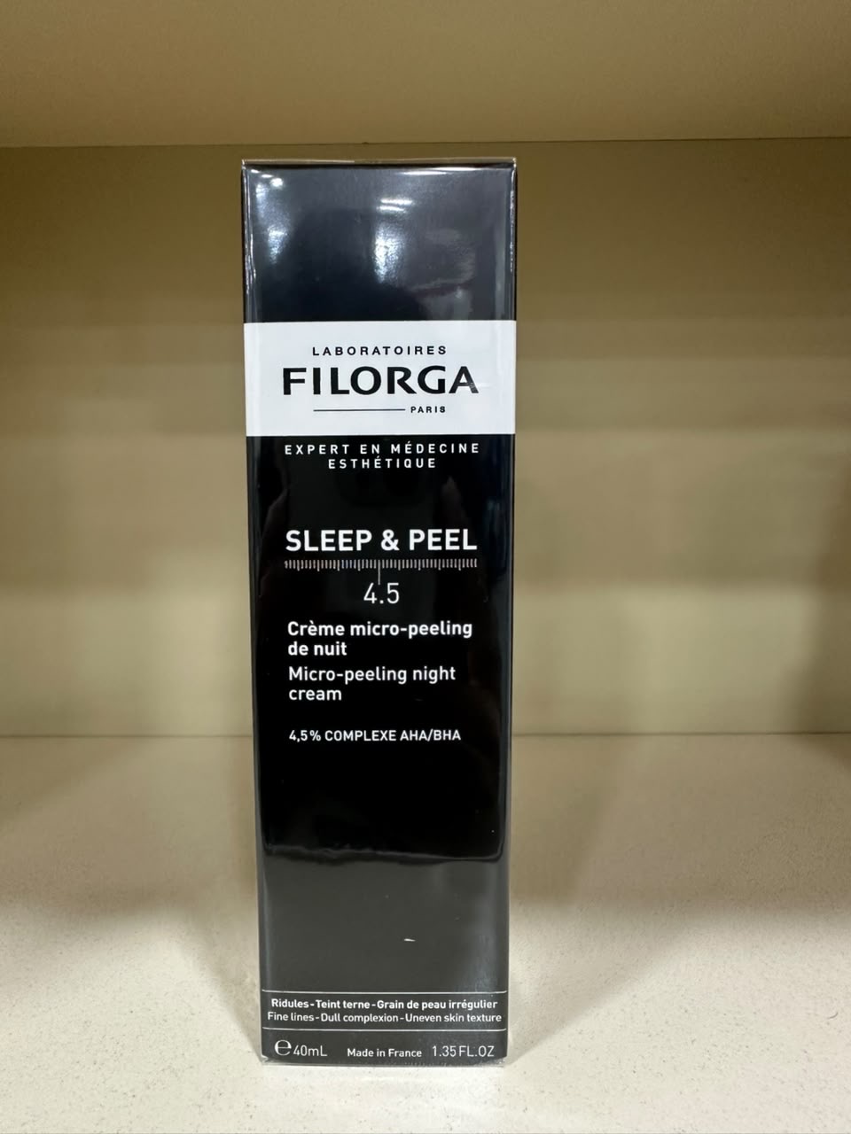 Filorga Sleep and Peel 4.5 micro-peeling night cream