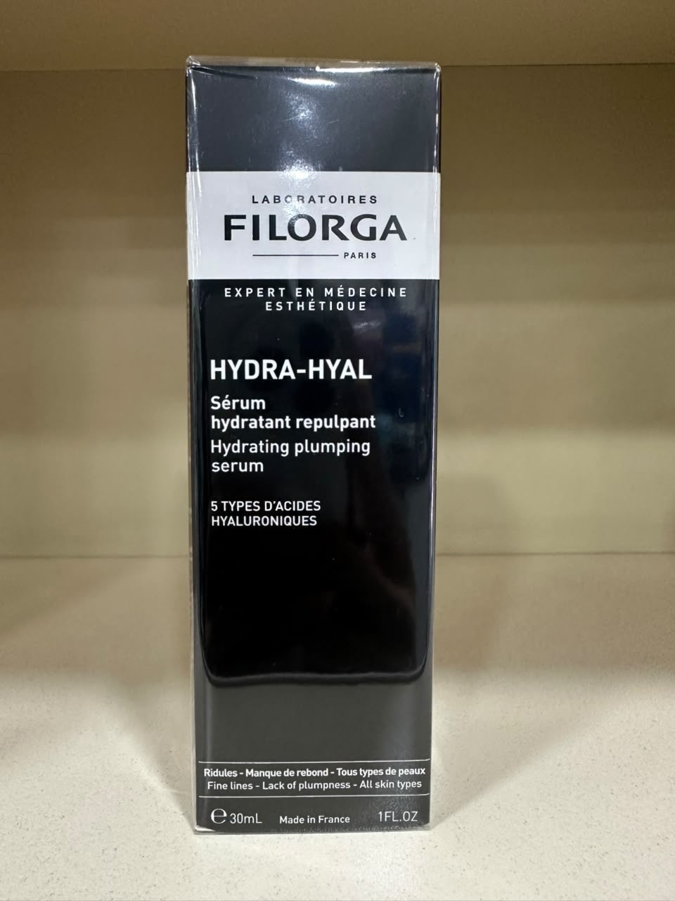 Filorga Hydra-Hyal hydrating plumping serum with 5 types of hyaluronic acid