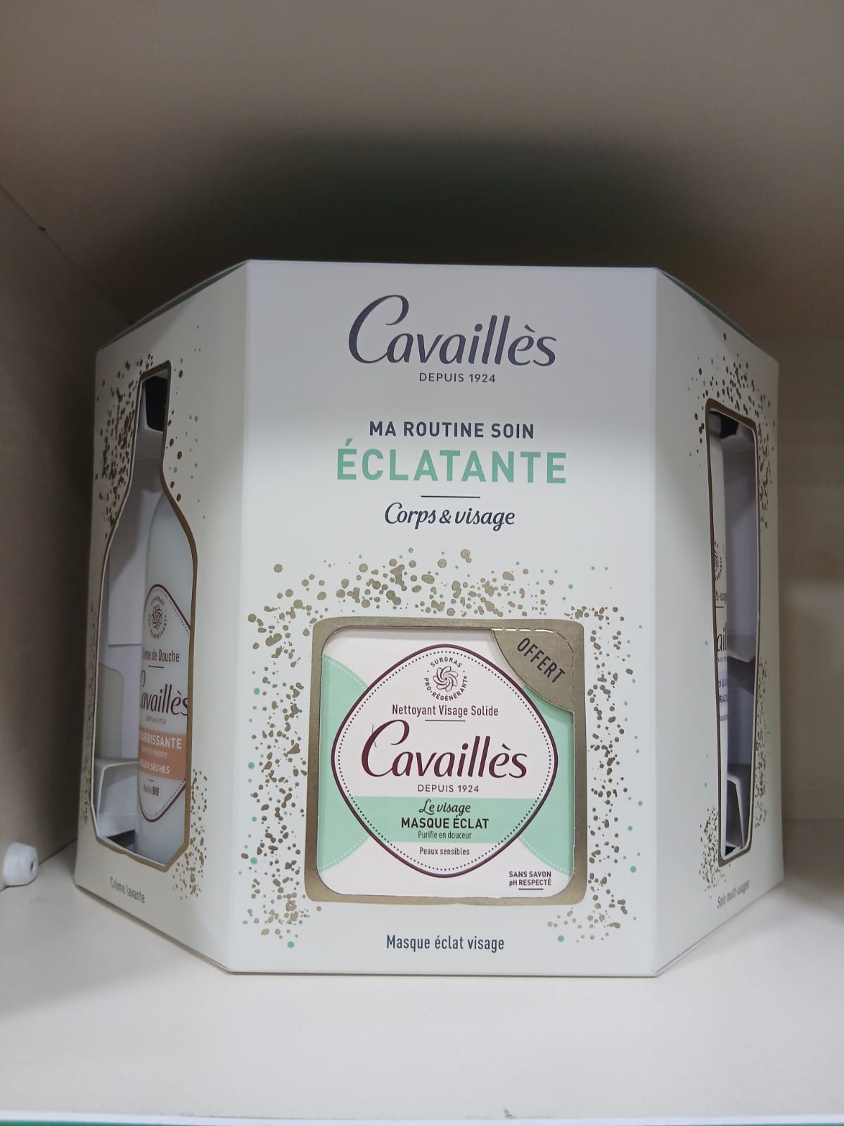 Cavaillès Ma Routine Soin Éclatante face and body care bundle