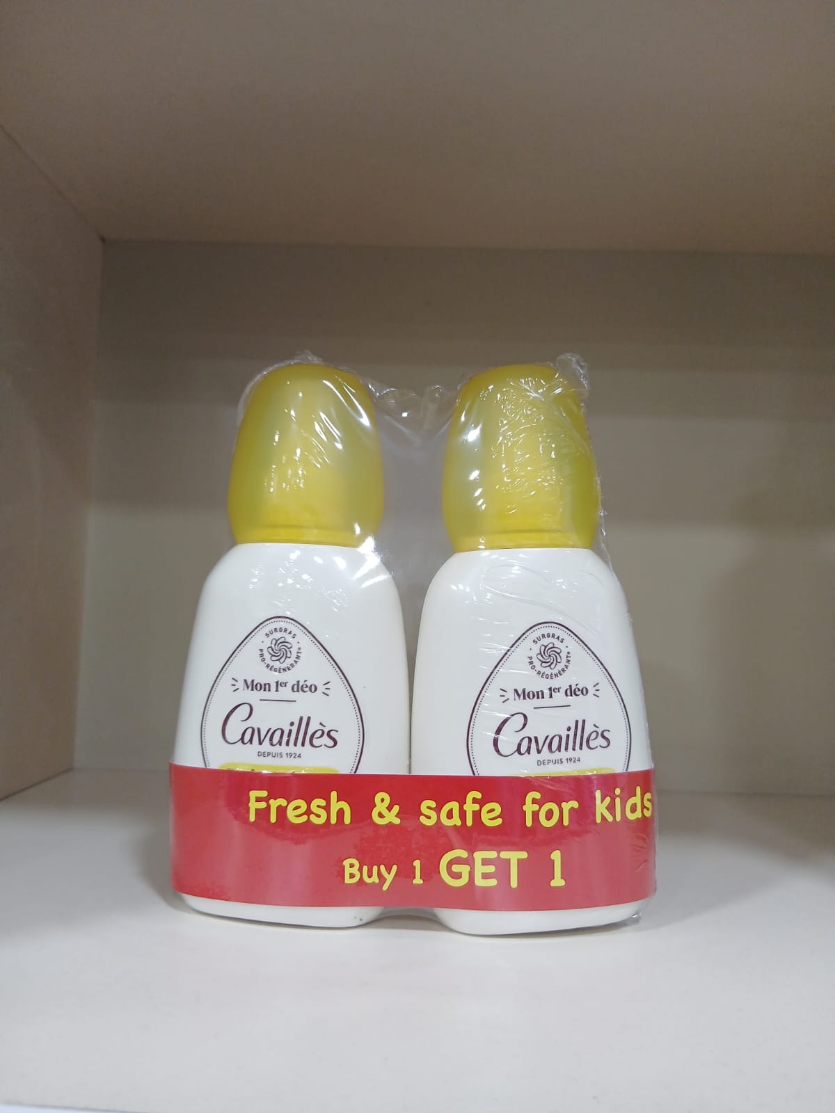 Cavaillès Mon 1er Deo kids deodorant, buy one get one