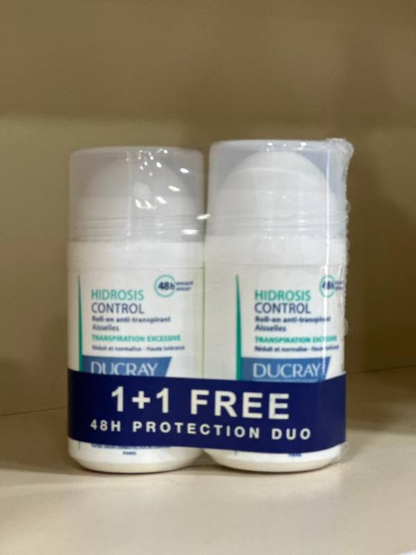 Ducray Hidrosis Control roll-on anti-perspirant